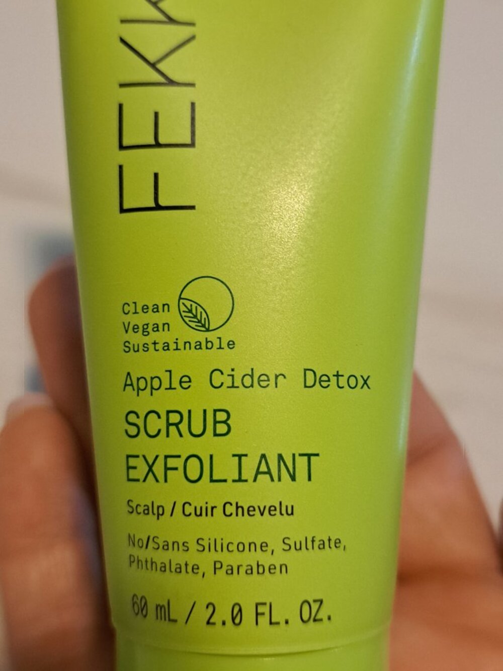 FEKKAI APPLE CIDER SCALP DETOX SCRUB EXFOLIANT